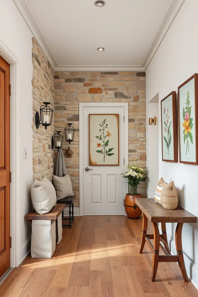 61 Modern Rustic Hallway Ideas to Elevate Your Entryway with Warmth and Style