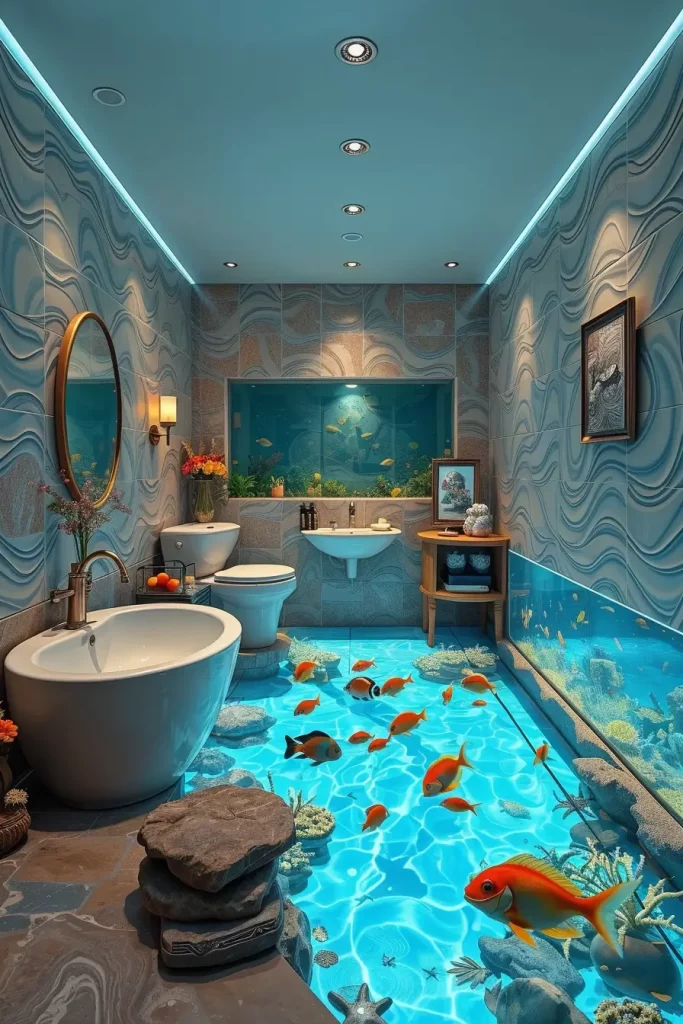 61 Unusual Bathroom Designs That Redefine Style and Function