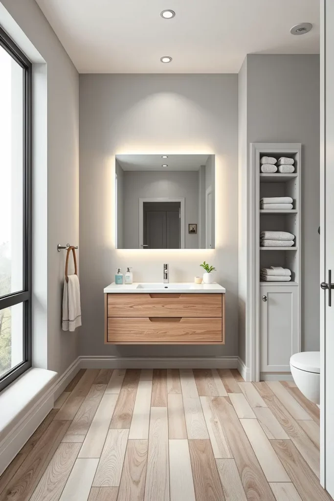 60 Wood Tile Bathroom Ideas for a Modern and Natural Look