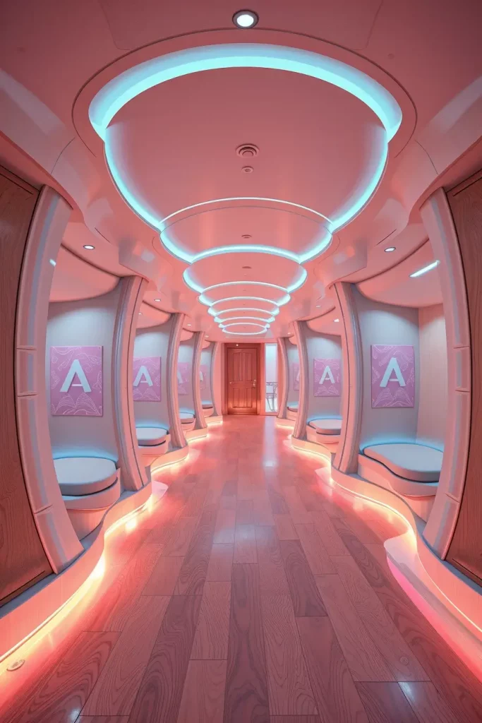 Unusual Designer Hallways: 66 Bold Ideas to Redefine Transitional Spaces