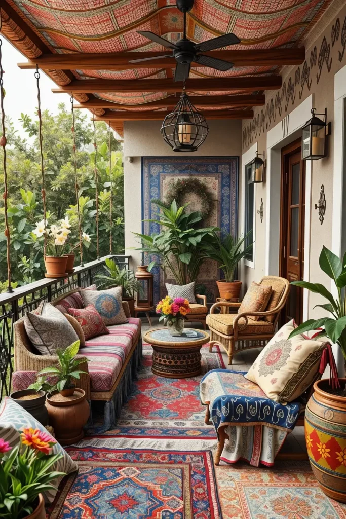 61 Bohemian Balcony Decor Ideas to Transform Your Outdoor Space into a Relaxing Oasis