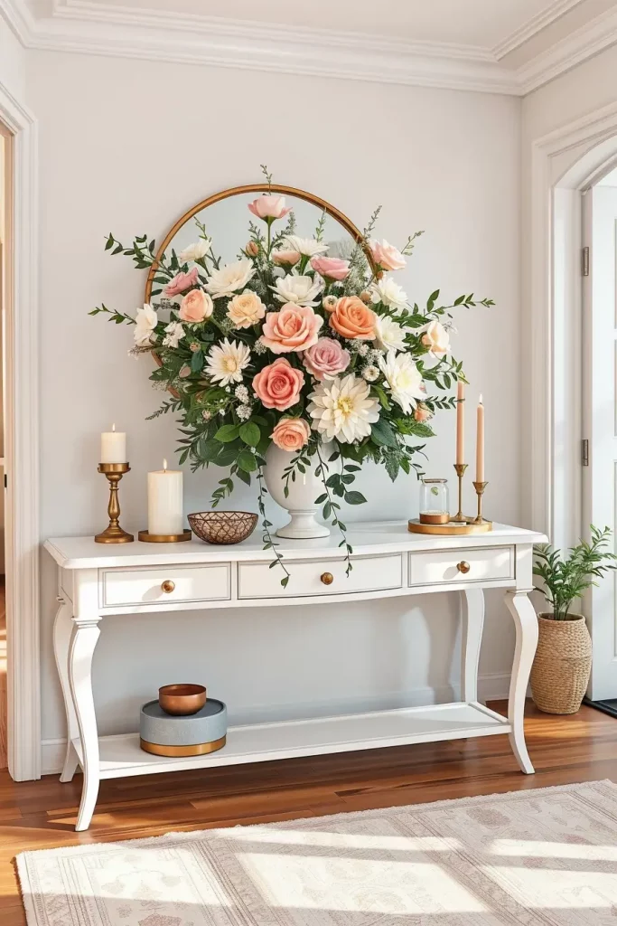 63 Elegant Entryway Table Decor Ideas for a Stylish and Inviting Home