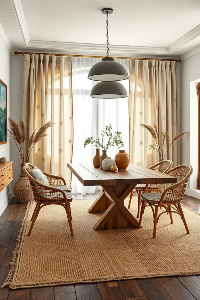 64 Organic Modern Dining Room Ideas for a Natural Yet Stylish Look