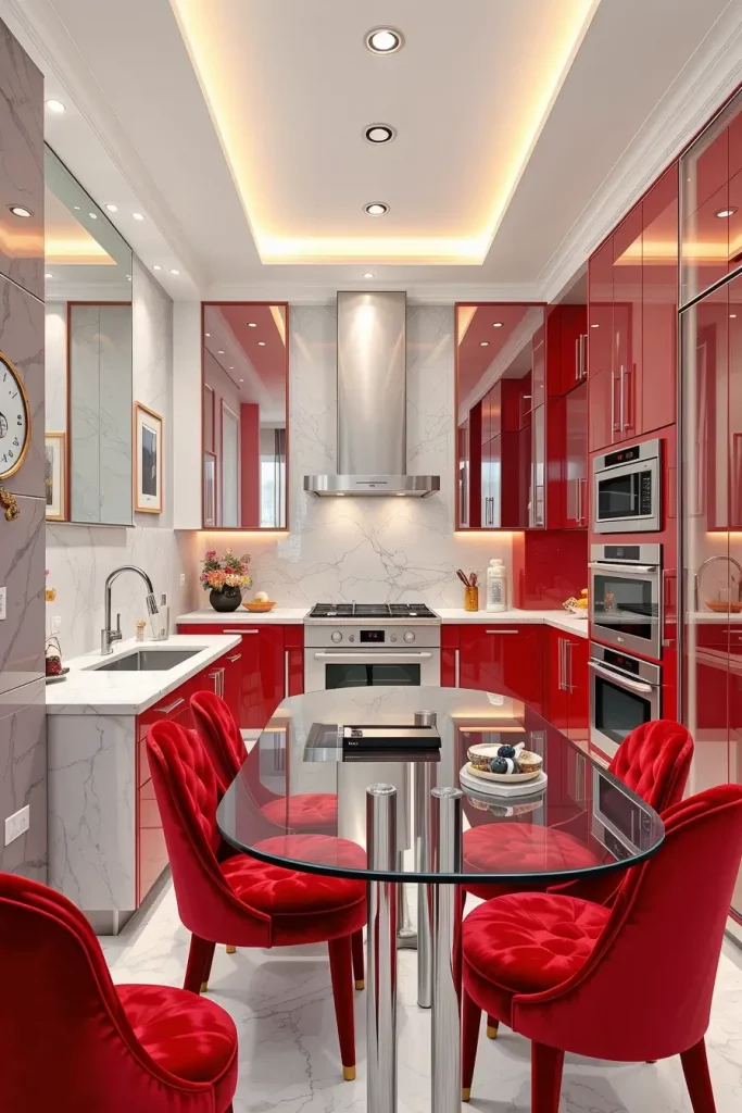 61 Stunning Red Kitchen Cabinets Ideas to Transform Your Space