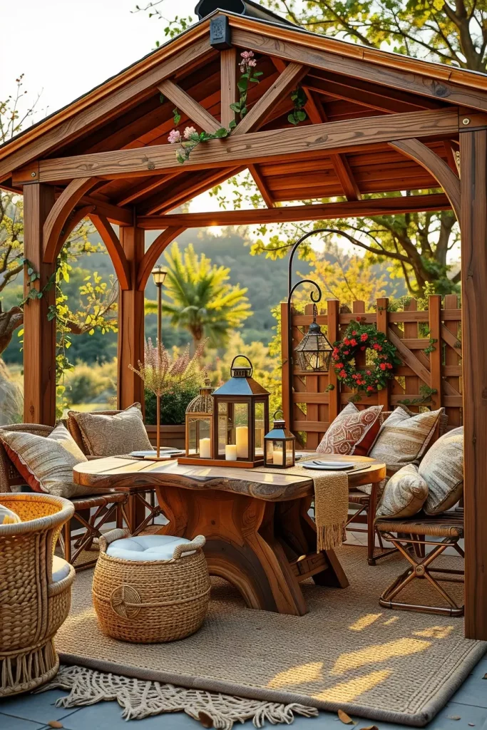 62 Cozy Outdoor Gazebo Ideas to Transform Your Backyard into a Relaxing Retreat