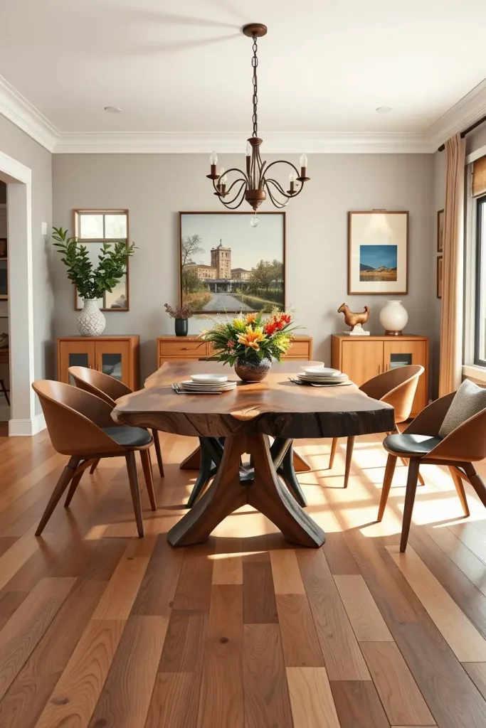 64 Organic Modern Dining Room Ideas for a Natural Yet Stylish Look