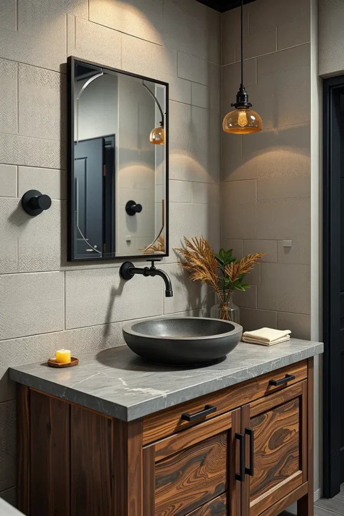 63 Modern Rustic Bathroom Ideas That Blend Comfort and Style