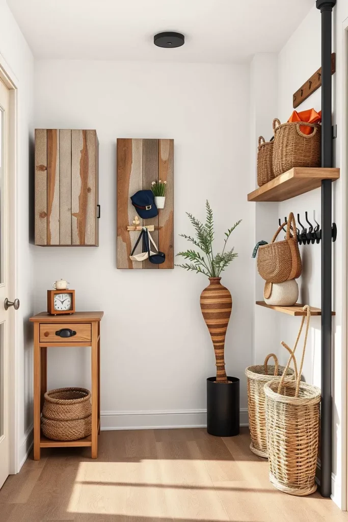 61 Modern Rustic Hallway Ideas to Elevate Your Entryway with Warmth and Style