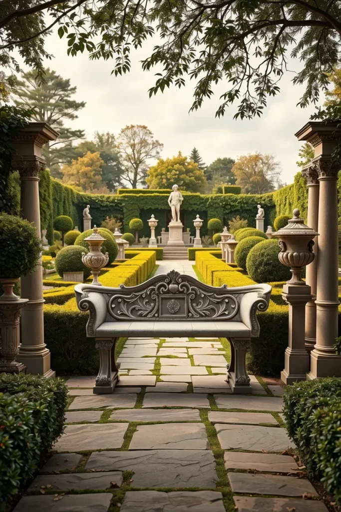 63 Elegant Garden Bench Ideas to Elevate Your Outdoor Space with Style
