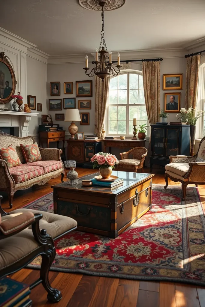 62 Living Room Ideas with Vintage Charm to Inspire Your Timeless Interior