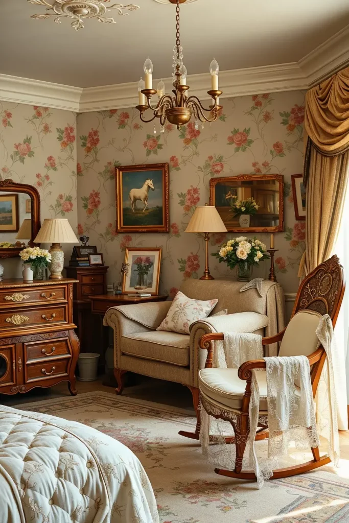 61 Grandmacore Bedroom Ideas to Create a Cozy Vintage-Inspired Retreat