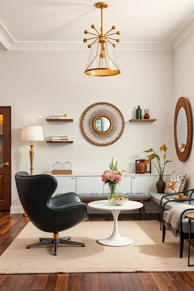 60 Modern Living Room Ideas with Vintage Accents for a Stylish Timeless Space