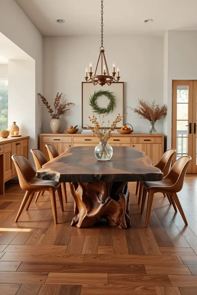 64 Organic Modern Dining Room Ideas for a Natural Yet Stylish Look