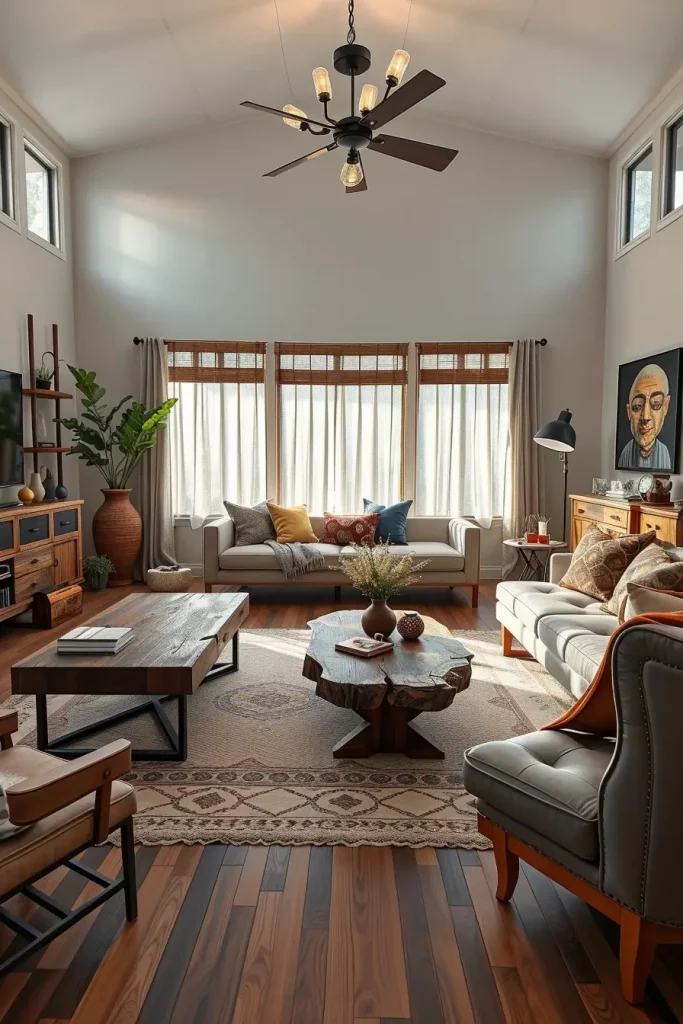 63 Modern Rustic Living Room Ideas for a Cozy Yet Contemporary Space