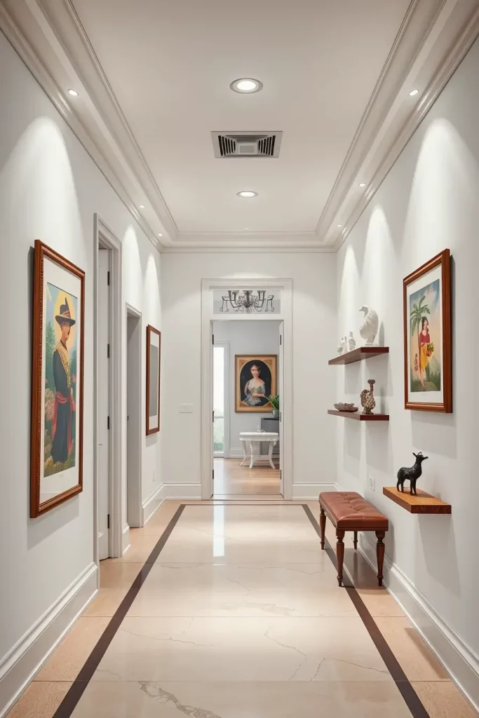 Unusual Designer Hallways: 66 Bold Ideas to Redefine Transitional Spaces
