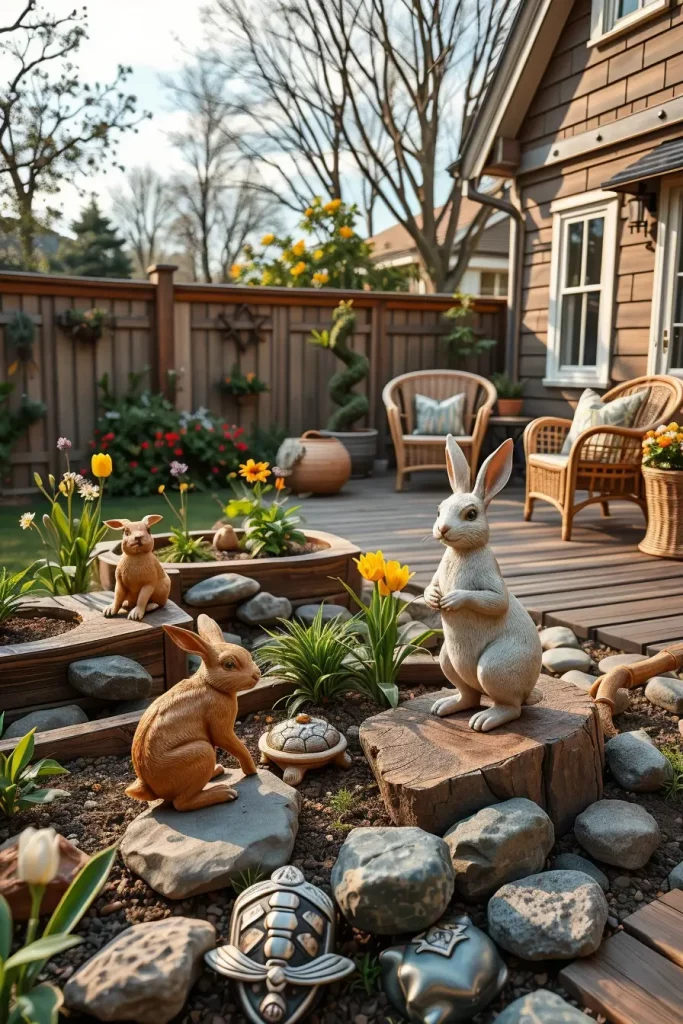 63 Backyard Garden Figurine Inspirations to Transform Your Outdoor Space