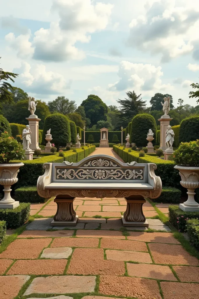 63 Elegant Garden Bench Ideas to Elevate Your Outdoor Space with Style
