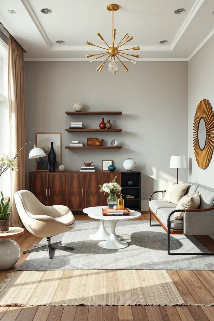 60 Modern Living Room Ideas with Vintage Accents for a Stylish Timeless Space