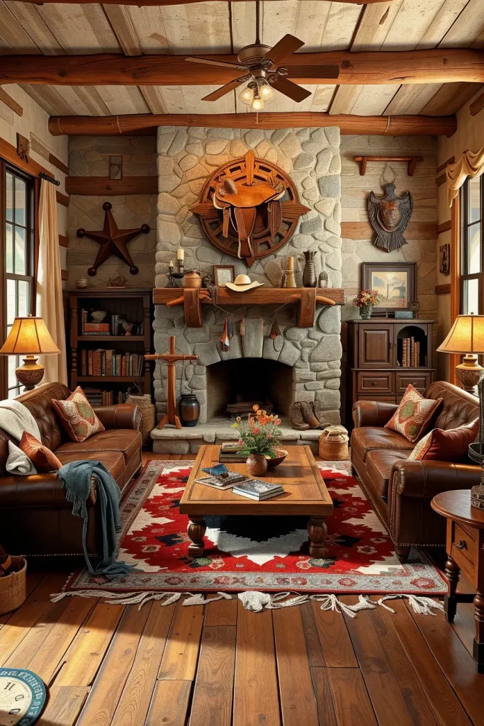 61 Rustic Western Home Decor Ideas to Transform Your Space with Western Charm