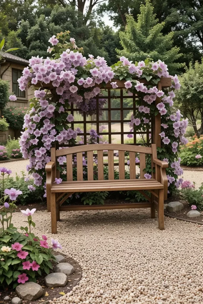 63 Elegant Garden Bench Ideas to Elevate Your Outdoor Space with Style