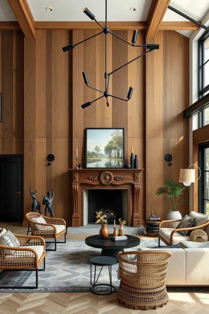 60 Modern Living Room Ideas with Vintage Accents for a Stylish Timeless Space