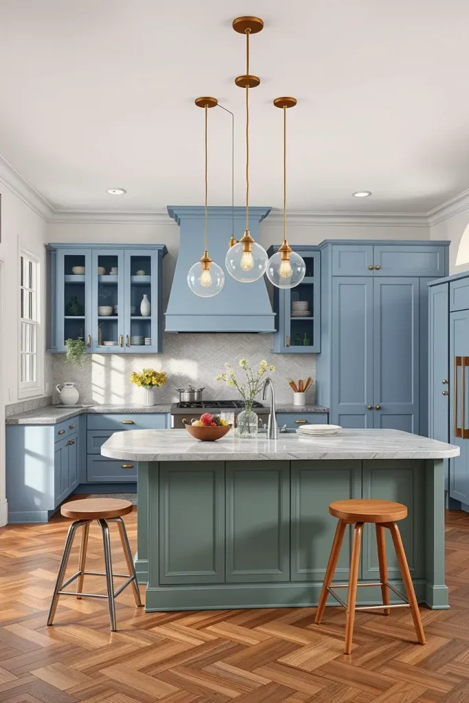 61 Stunning Sage and Blue Kitchen Ideas for a Stylish Home