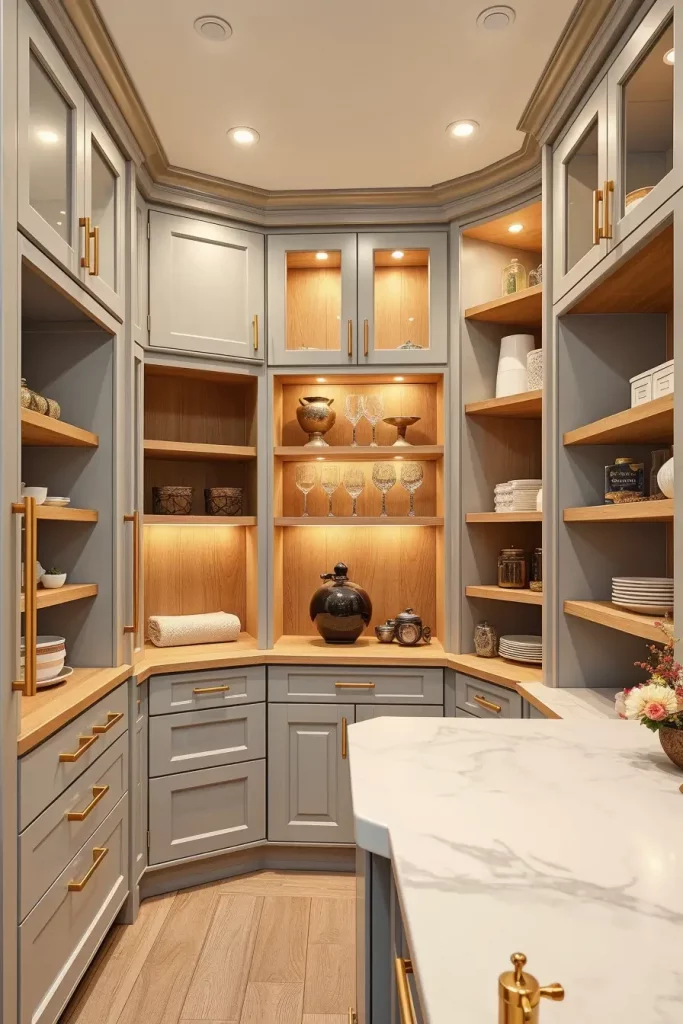 62 Pantry Ideas with Cabinets to Maximize Style and Storage