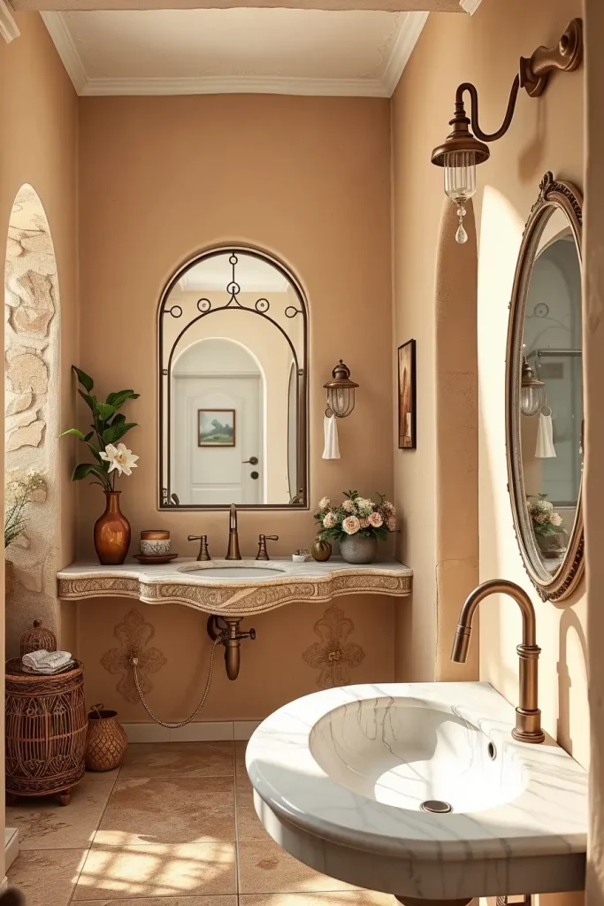60 Mediterranean Bathroom Ideas to Create a Serene Coastal Oasis