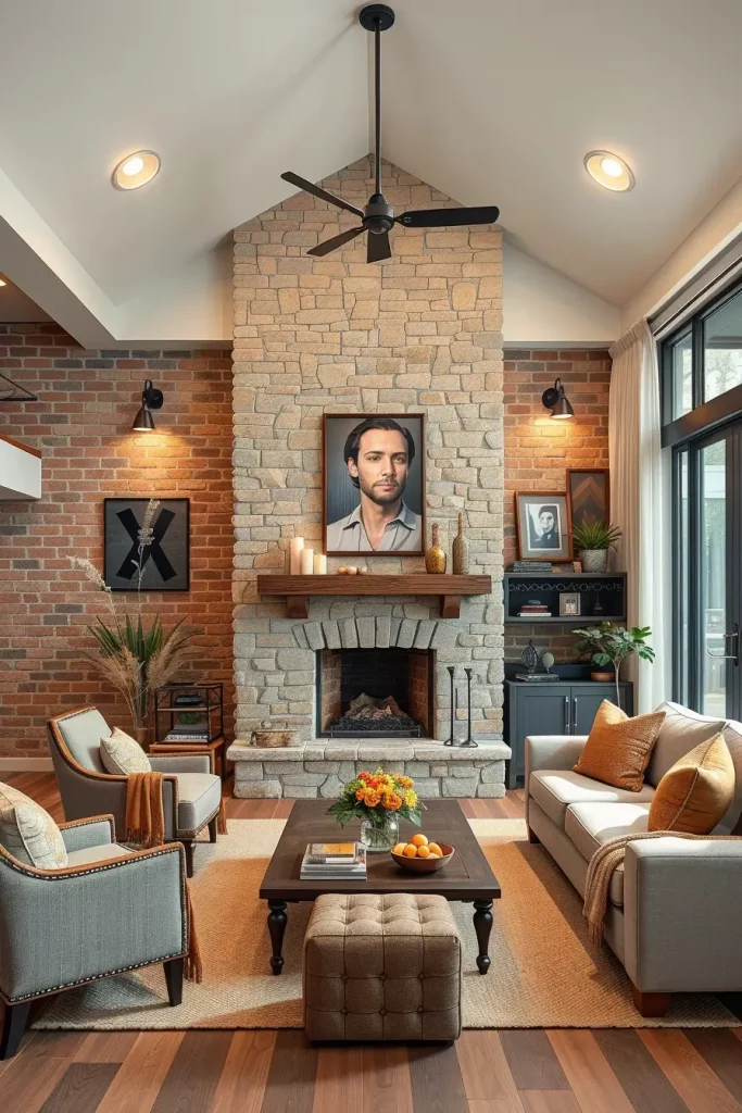 63 Modern Rustic Living Room Ideas for a Cozy Yet Contemporary Space