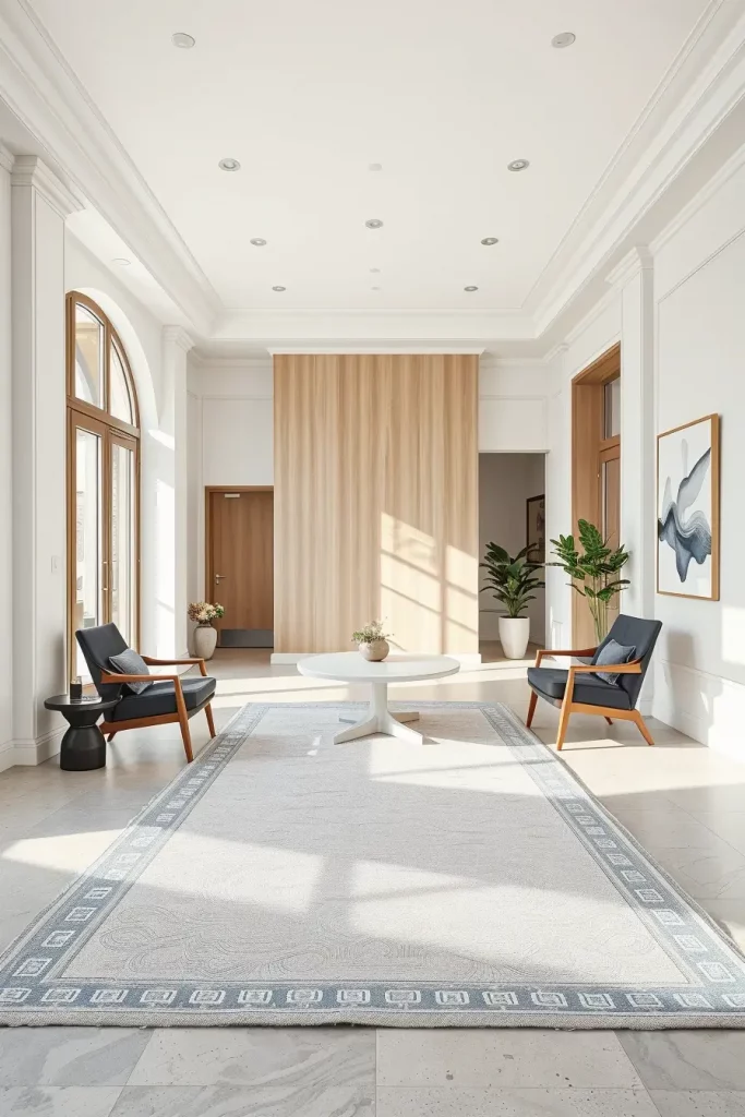 68 Minimalist Lobby Concepts to Elevate Modern Interior Design
