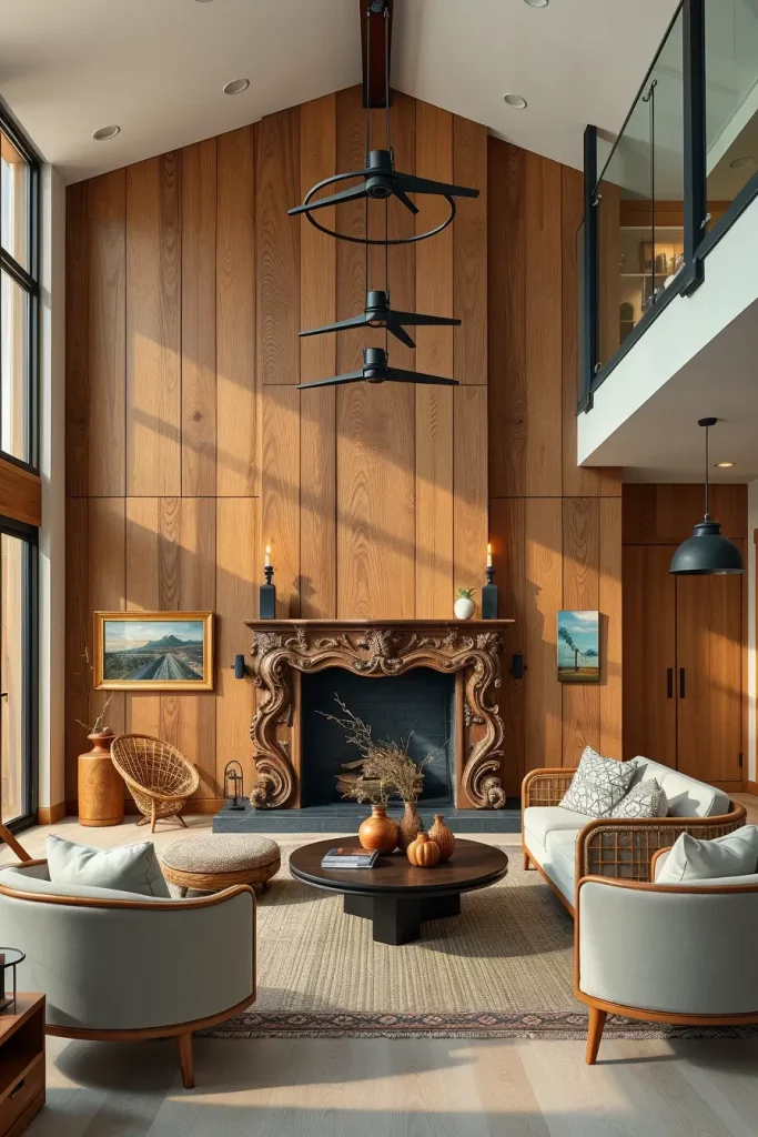 60 Modern Living Room Ideas with Vintage Accents for a Stylish Timeless Space