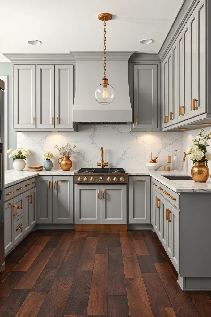 63 Gray Kitchen Cabinets Ideas to Inspire Your Next Kitchen Makeover