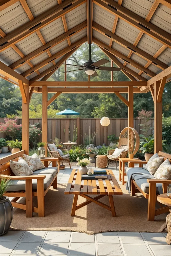 63 Cozy Gazebo Decor Ideas to Transform Your Outdoor Space into a Relaxing Retreat