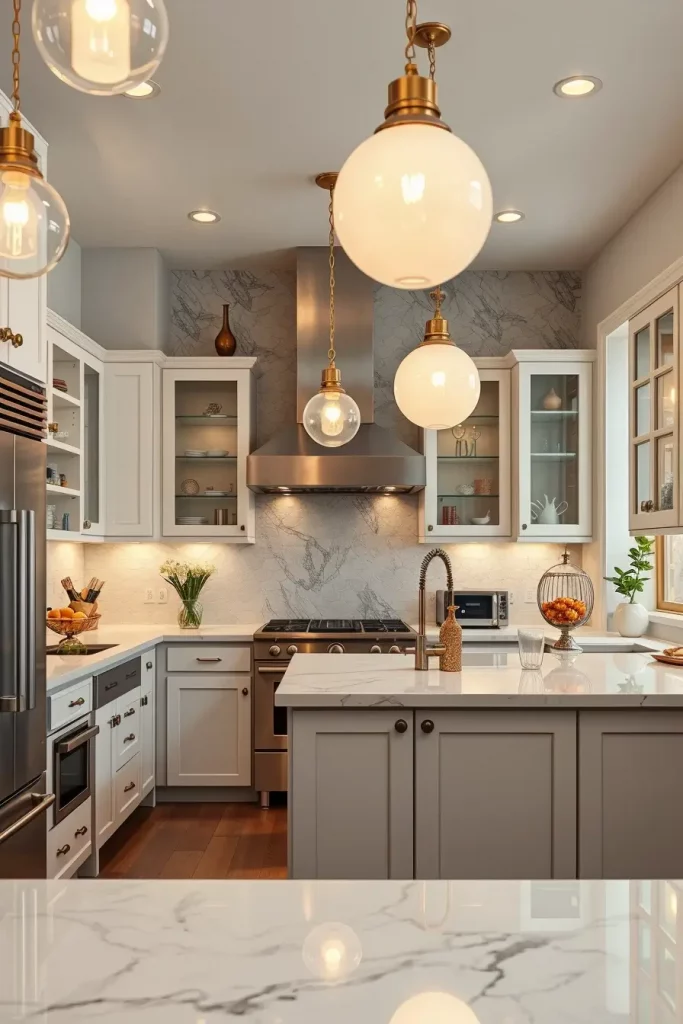 65 Bright Retro Elements in a Modern Kitchen: Add Vintage Charm to a Sleek Space