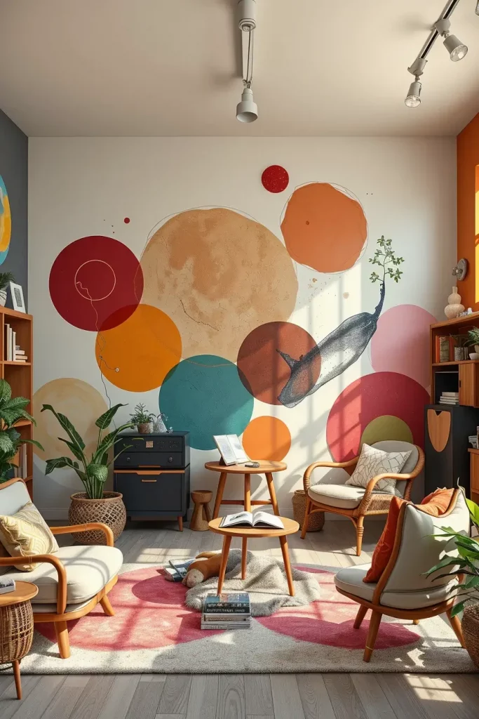 61 DIY Themed Murals on an Accent Wall: Creative Ideas to Personalize Your Space