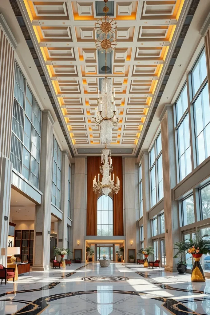 59 Sophisticated Lobby Designs That Define Modern Elegance