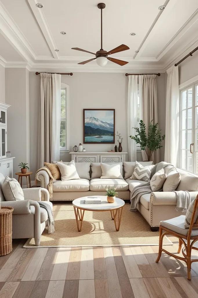 65 Stunning Farmhouse Living Room Ideas to Inspire Cozy and Stylish Spaces