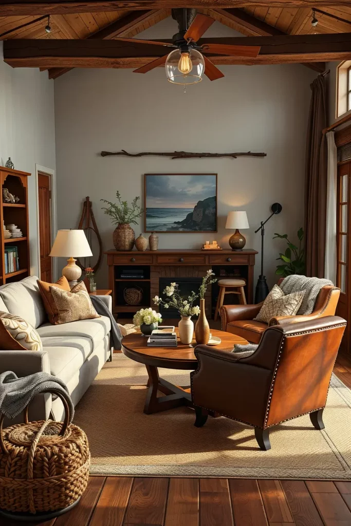 63 Modern Rustic Living Room Ideas for a Cozy Yet Contemporary Space