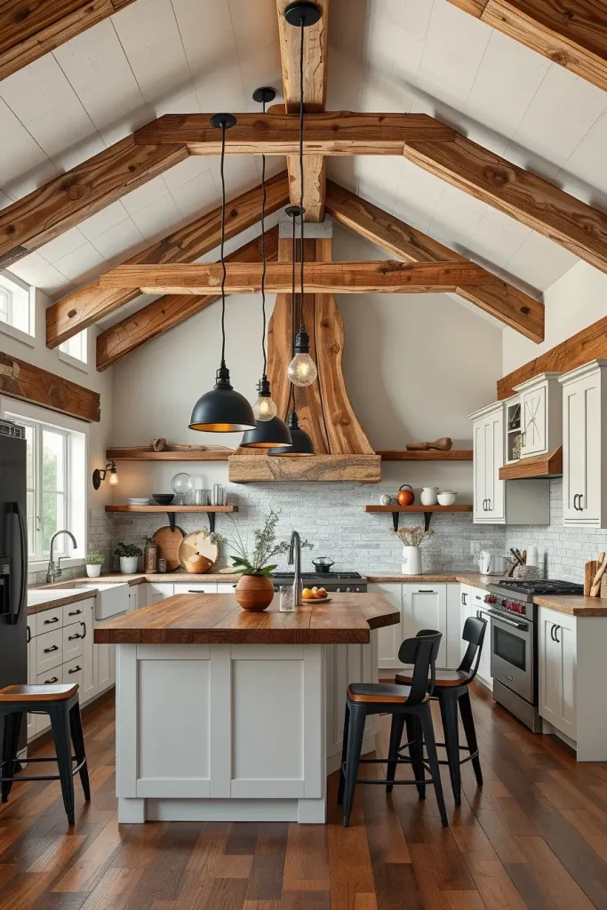 62 Modern Rustic Kitchen Ideas That Blend Charm and Functionality