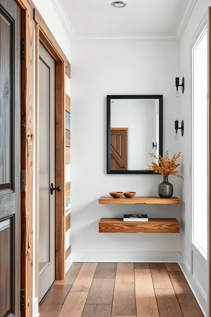 61 Modern Rustic Hallway Ideas to Elevate Your Entryway with Warmth and Style