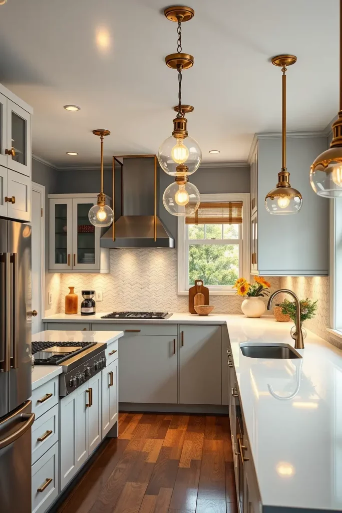 65 Bright Retro Elements in a Modern Kitchen: Add Vintage Charm to a Sleek Space