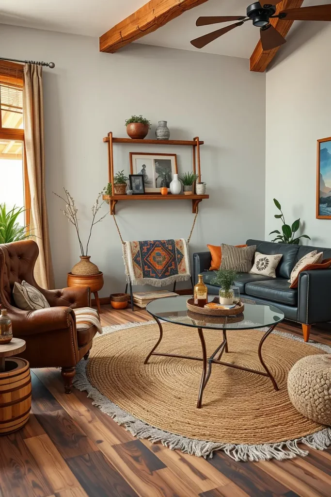 60 Modern Living Room Ideas with Vintage Accents for a Stylish Timeless Space