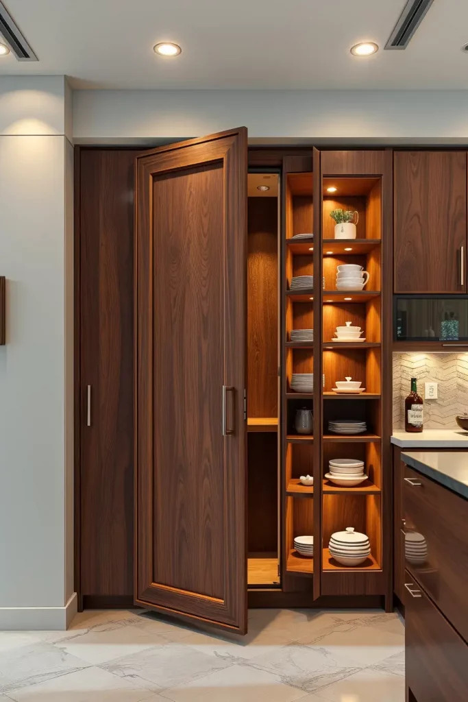 62 Pantry Ideas with Cabinets to Maximize Style and Storage
