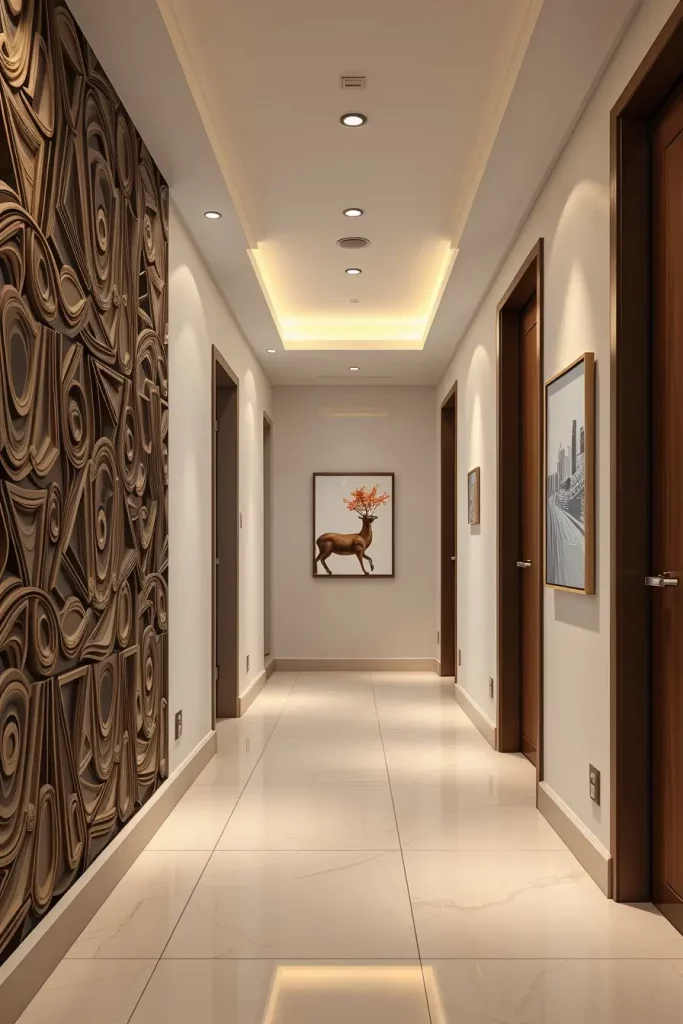 59 Modern Hallway Designs That Transform Transitional Spaces into Stylish Statements