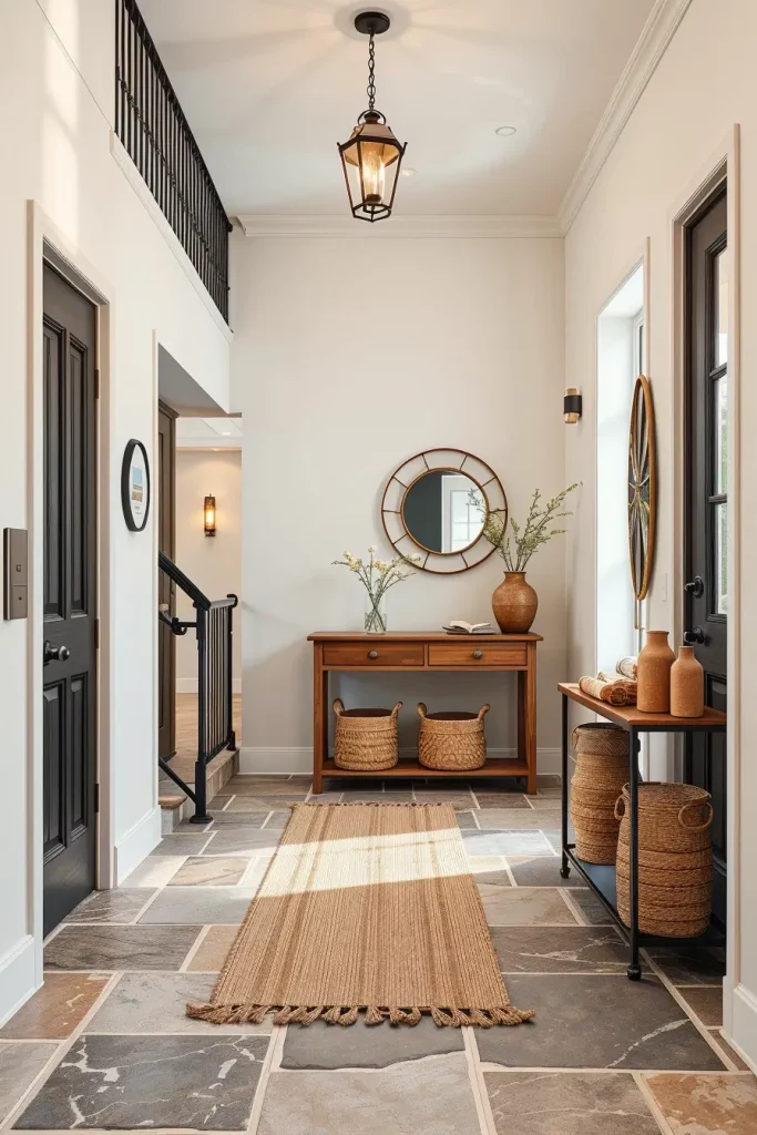 61 Modern Rustic Hallway Ideas to Elevate Your Entryway with Warmth and Style