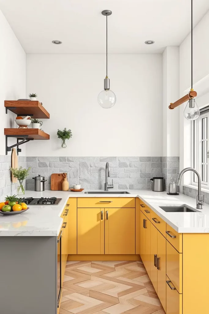 59 Yellow Kitchen Cabinets Ideas to Brighten and Modernize Your Space