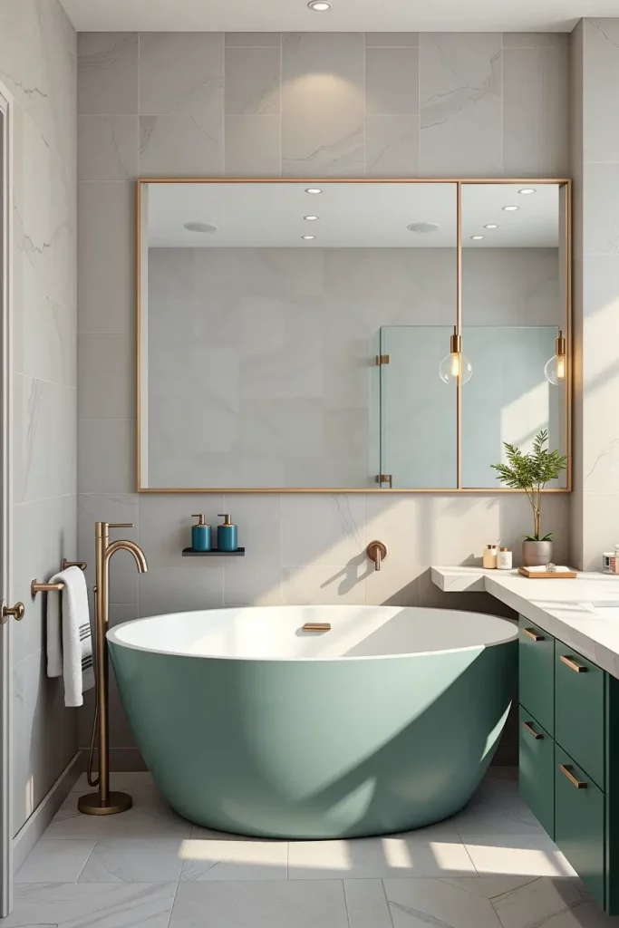 61 Sage and Blue Bathroom Ideas for a Calm and Stylish Space