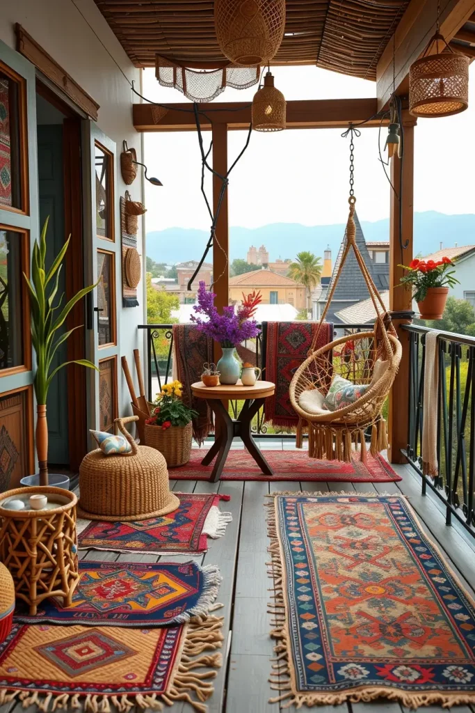 61 Bohemian Balcony Decor Ideas to Transform Your Outdoor Space into a Relaxing Oasis