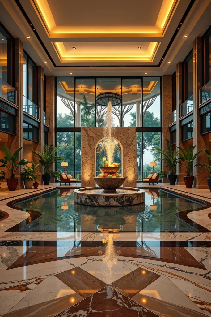 59 Sophisticated Lobby Designs That Define Modern Elegance