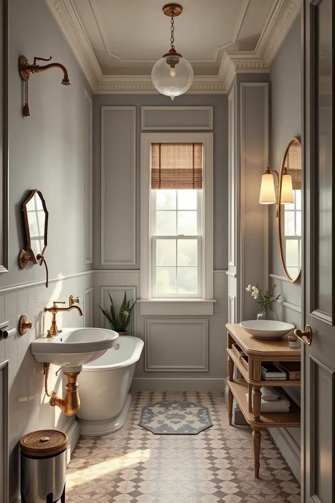 59 Classic Small Bathroom Ideas That Combine Timeless Elegance and Smart Design